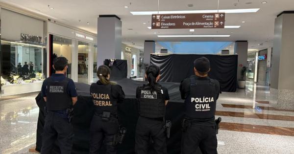 Forças de segurança deflagram operação para reprimir o comércio de eletrônicos clandestinos
