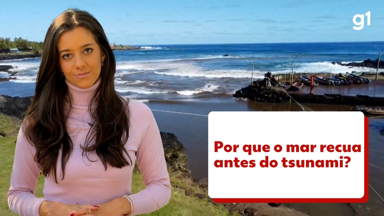 Por que o mar recua de forma impressionante antes da chegada de um tsunami?