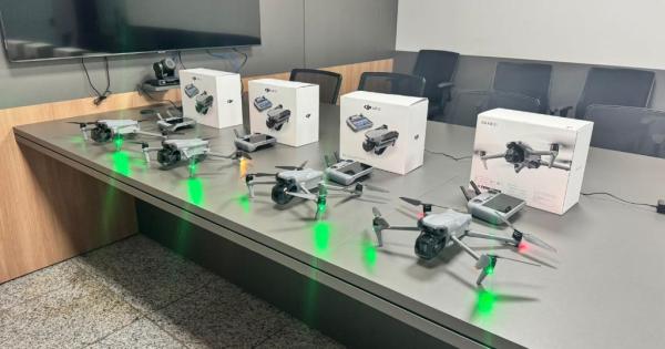 Indea conta com novos drones para auxiliar ações de fiscalização e monitoramento