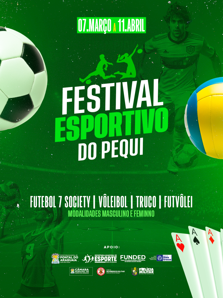 Festival Esportivo do Pequi movimenta atletas e fortalece o esporte no município