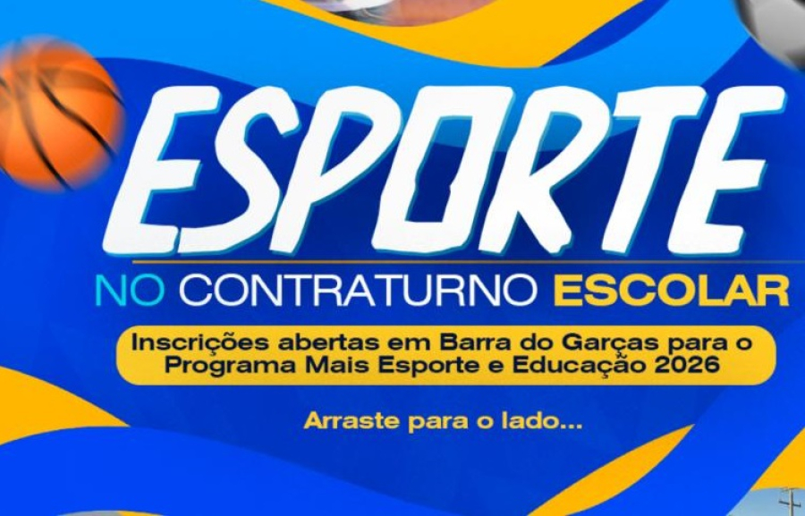 Prefeitura de Barra do Garças Inicia Programa de Iniciação Esportiva para Estudantes