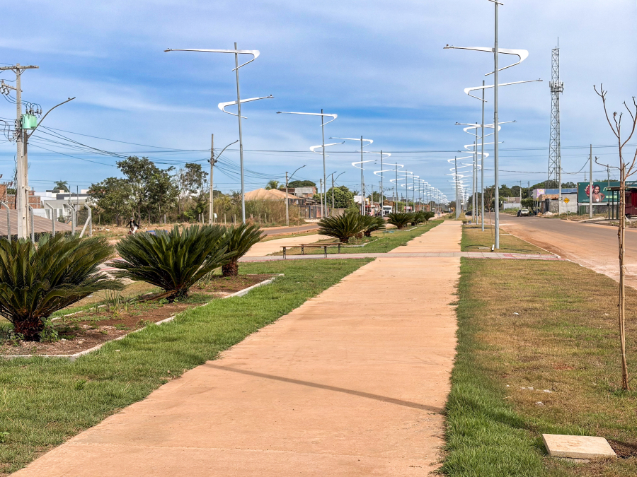 Urbanização da Avenida Amazonas transforma cenário marcado por alagamentos em Barra do Garças