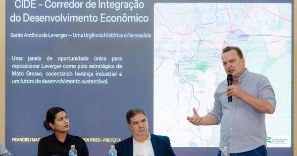 Max garante emenda no orçamento anual para criar o Distrito Industrial em Santo Antônio de Leverger