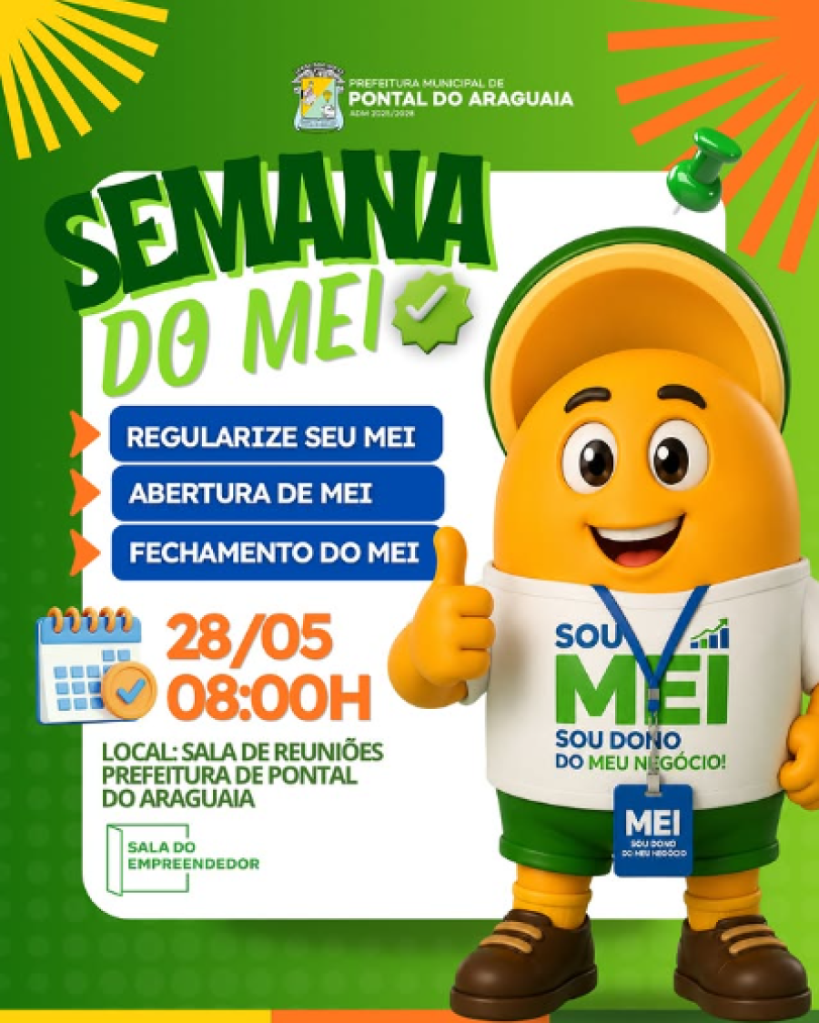 Semana do Microempreendedor Individual - MEI em Pontal do Araguaia