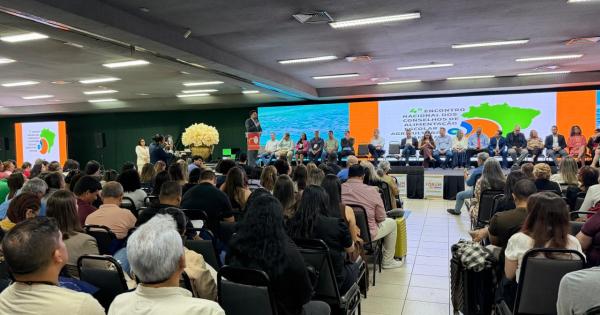 Encontro nacional debate fortalecimento da alimentação escolar e da agricultura familiar