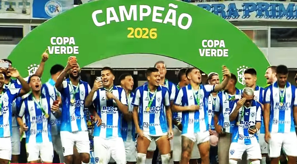 Não deu para o Galo, Paysandu leva taça da Copa Verde