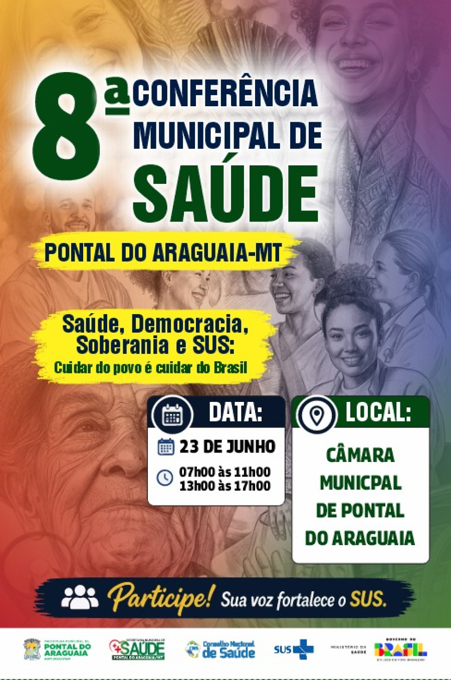 8ª Conferência Municipal de Saúde de Pontal do Araguaia