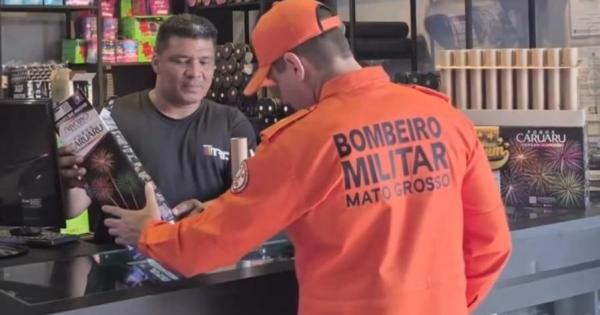 Corpo de Bombeiros reforça orientações para uso seguro de fogos de artifício durante período de festividades