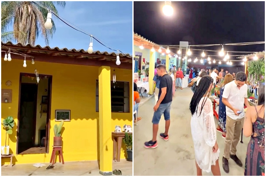 Casa Amarela abre suas portas para evento com arte, cultura, saber e gastronomia