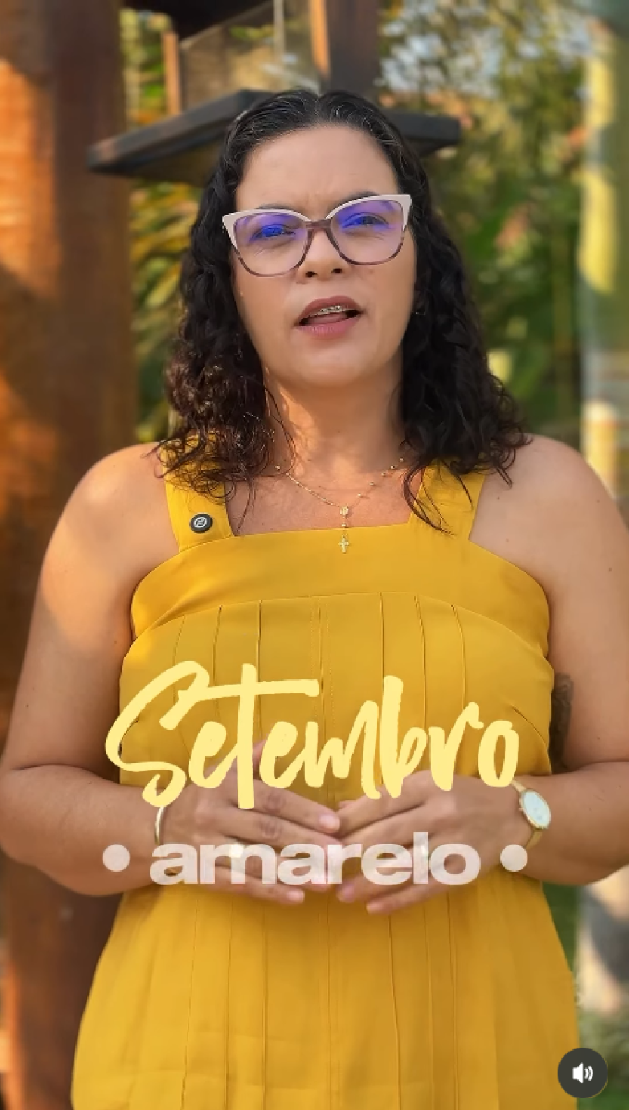Setembro Amarelo é um convite para falar mais sobre saúde mental, acolhimento e prevenção. 💛
