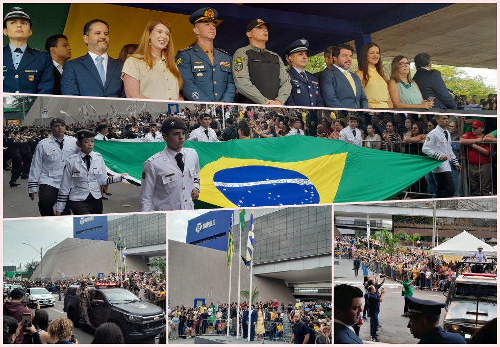 Milhares celebram 7 de setembro em Anápolis, com emocionante desfile. Veja como foi!