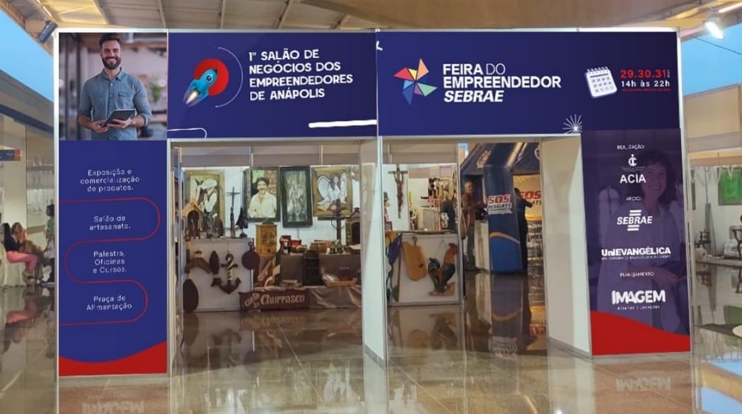 Feira do Empreendedor chega à UniEVANGÉLICA com programação gratuita sobre negócios, inclusão e cultura