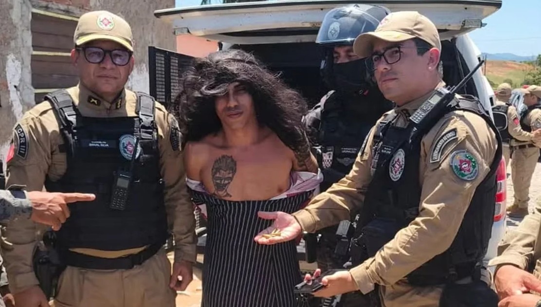 Preso fantasiado de mulher, ‘Lázaro da Paraíba’ afirma ter matado 80 pessoas