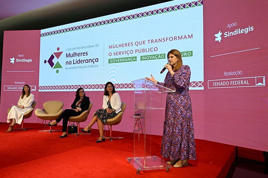 Senado sedia encontro sobre liderança feminina na administração pública