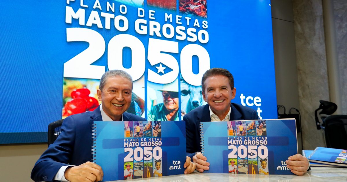 TCE entrega Plano de Metas Mato Grosso 2050 a candidatos