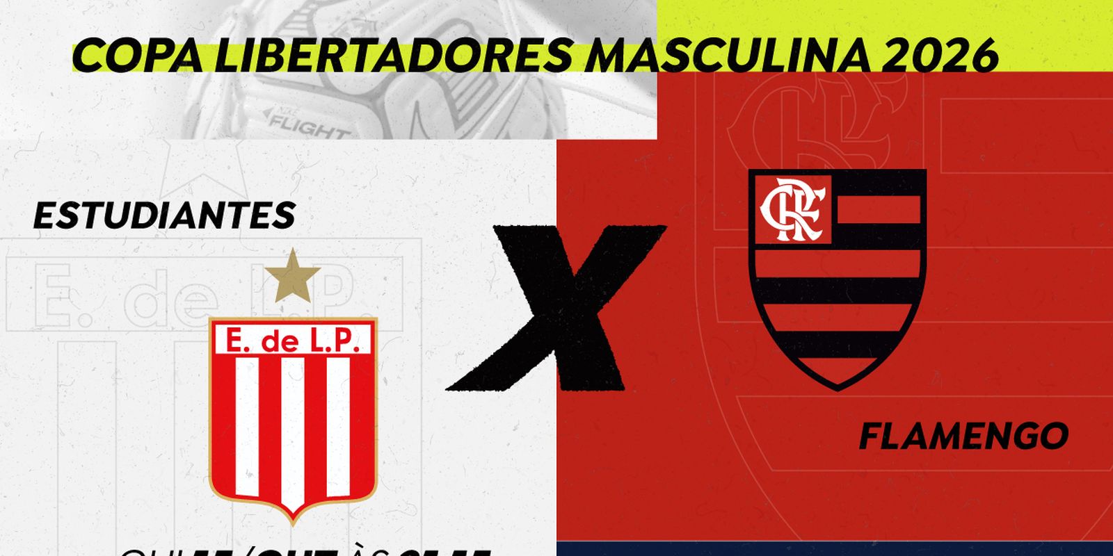 Rádio Nacional transmite Estudiantes x Flamengo pela Libertadores